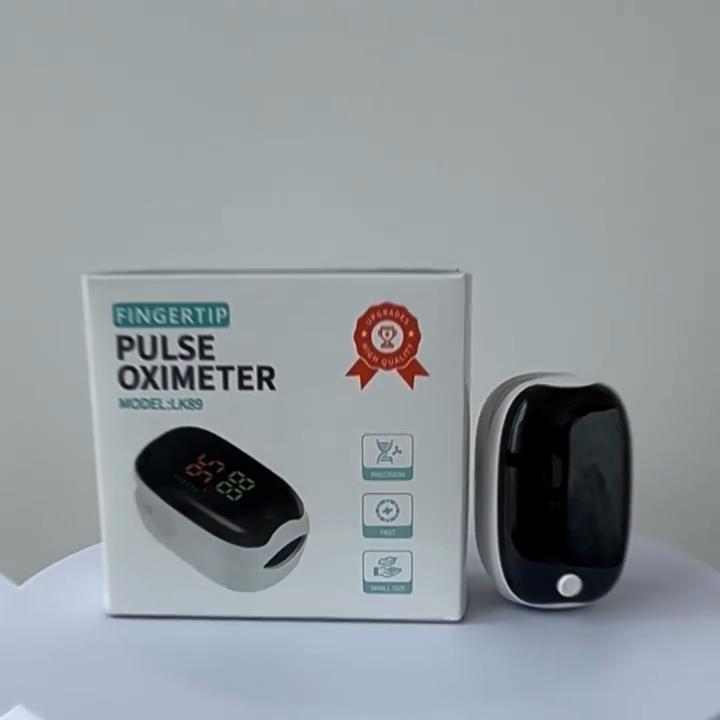 2025 New Fingertip Pulse Oximeter Non-Invasive Laser Blood Oxygen Meter Blood Oxygen Saturation Detector Pulse Rate Monitor Portable Oximeter