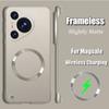 For Magsafe Frameless Hard Phone Case for Honor X9C Smart Metallic Paint Hard Magnetic Cover for Honor Magic 7 Lite 6 5 200 100 Wireless Charging Case