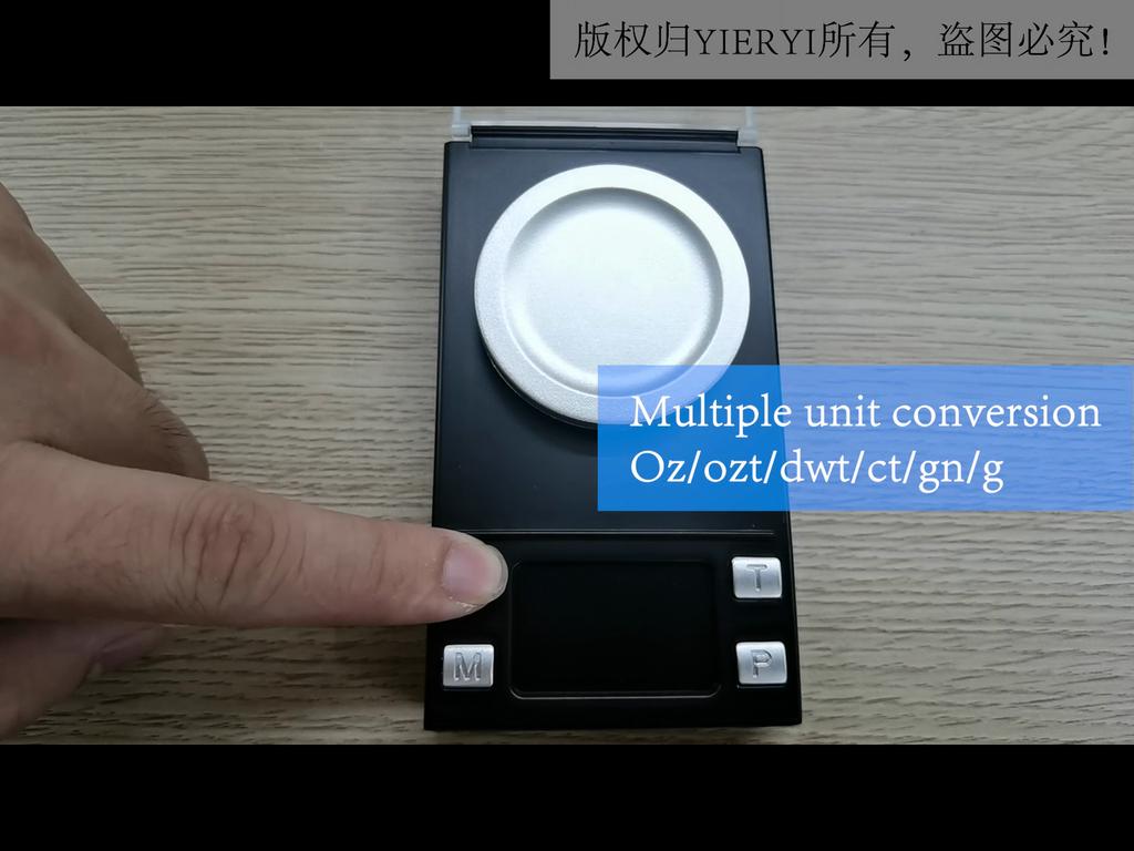 LCD Digital 0.001g Jewelry Called High-precision Portable Medicine Laboratory Weight Milligram Electronic Scale