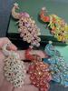 New Exquisite Fashion Peacock Brooch Temperament Elegant Women's High-end Dress Blazer Accessories Pin Corsage