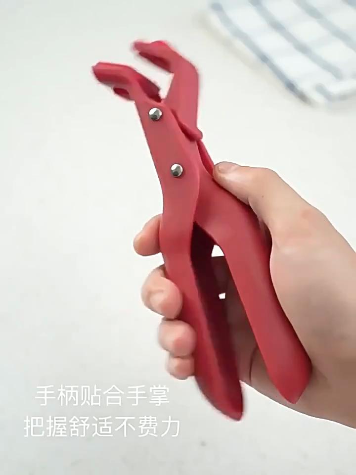 Новые силиконовые многофункциональные зажимы для чаши с защитой от ожогов, термостойкие щипцы с нескользящим покрытием, ручки для посуды