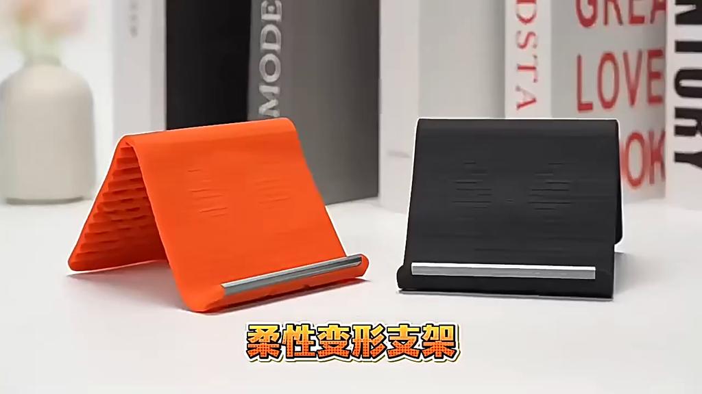 KEBIDUMEI 1/2pcs Foldable Silicone Phone Stand Portable Bendable Phone Holder Multi Angle Adjustable For Mobile Phone Tablet
