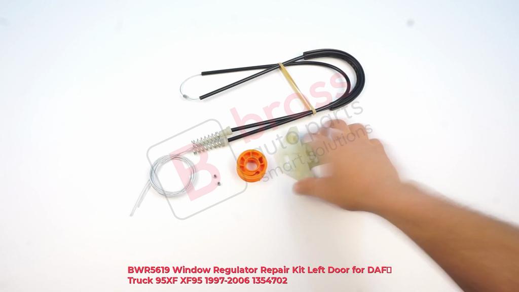 BWR5619 Window Regulator Repair Kit Left Door for DAF Truck 95XF XF95 1997-2006 1354702