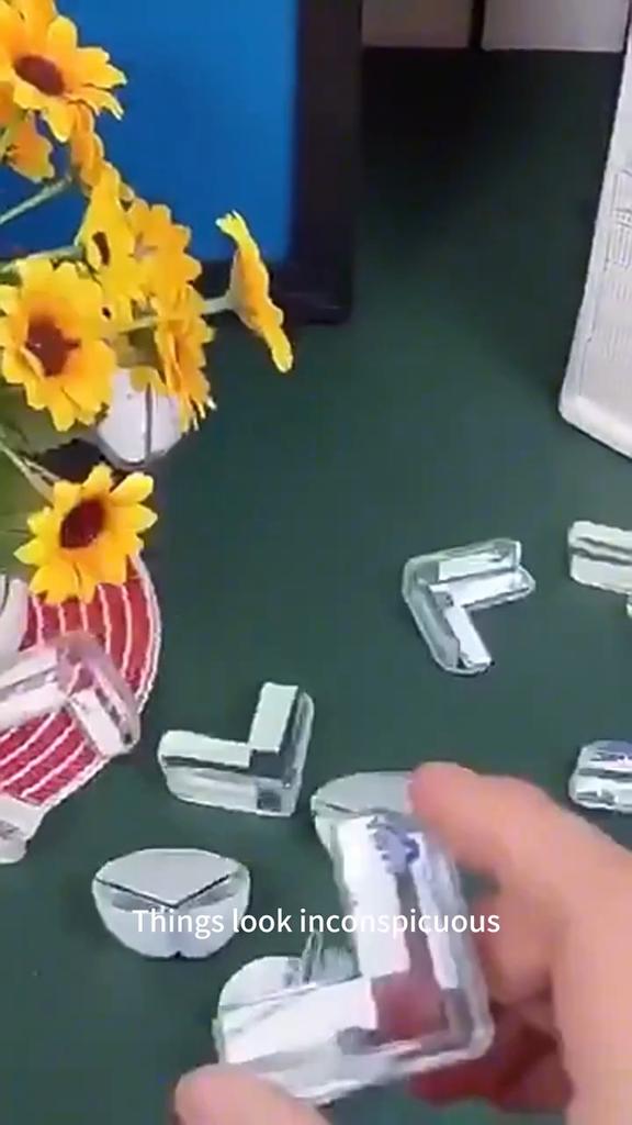 4-16 шт. Защита углов стола из мягкой резины для безопасности детей, Чехол для журнального столика, Прозрачные накладки для защиты кромок от детских ударов