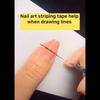 18 шт. ярких цветов для дизайна ногтей, полосатые ленты, наклейки для ногтей, аксессуары для дизайна ногтей, украшения