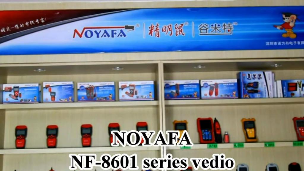 Noyafa NF-8601 Network Cable Tester Ethernet Cable Tracker with PoE/PING Function Measure Length Wiremap Tester