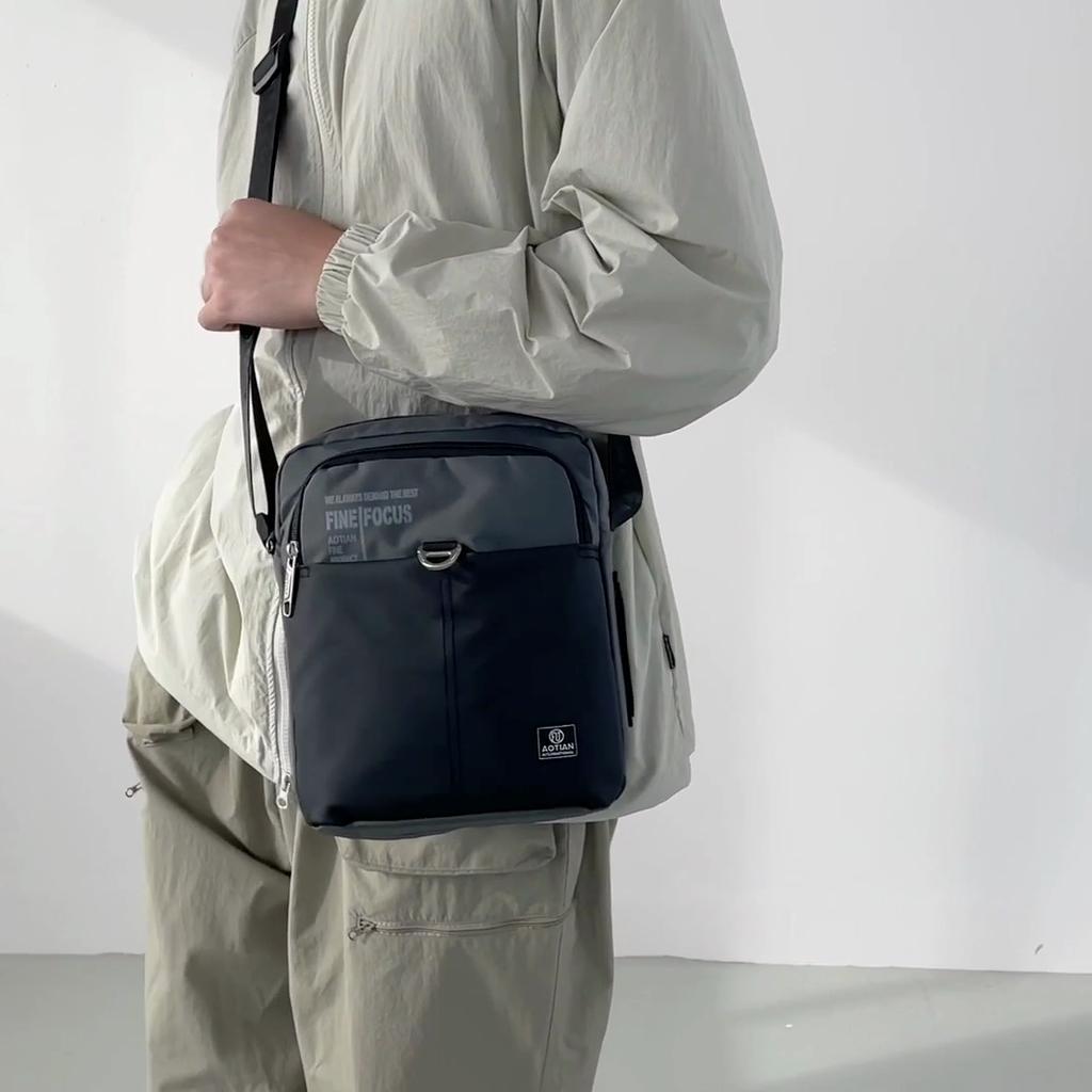 Уличная мужская сумка сумка через плечо оксфордская наплечная сумка