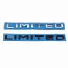 ABS car rear bumper side emblem sticker Limited FOR Au/ris Rav/4 Ya/ris Cor/olla 4Ru/nner Aval/on car logo sticker; car exterior
