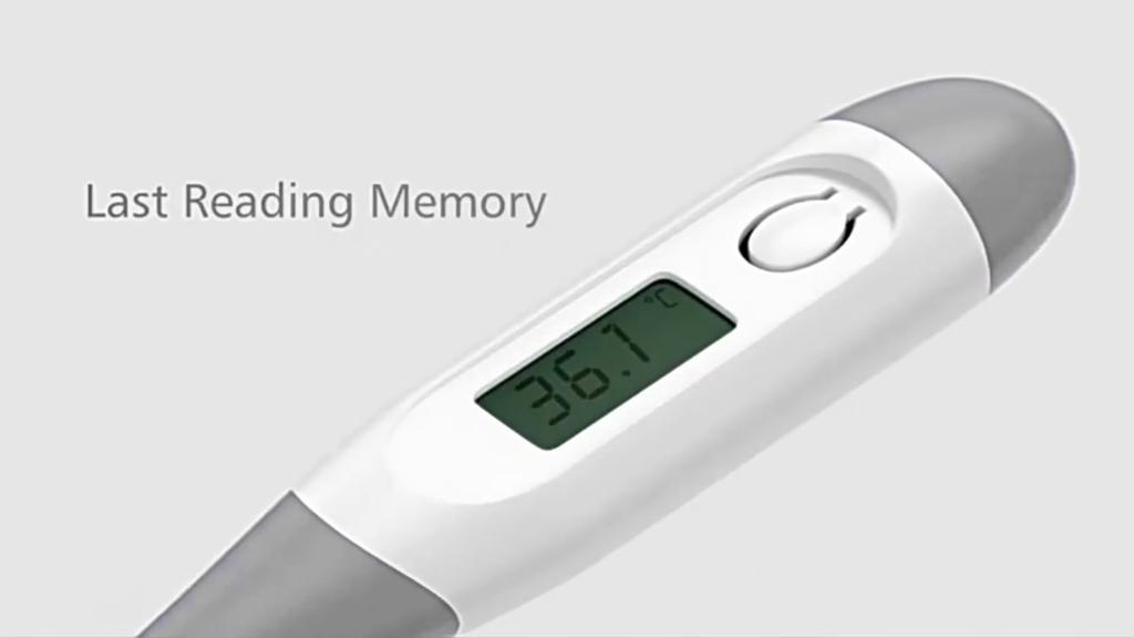 yongrow Цифровой оральный термометр для детей, взрослых, лихорадки с гибким наконечником, отзыв из памяти