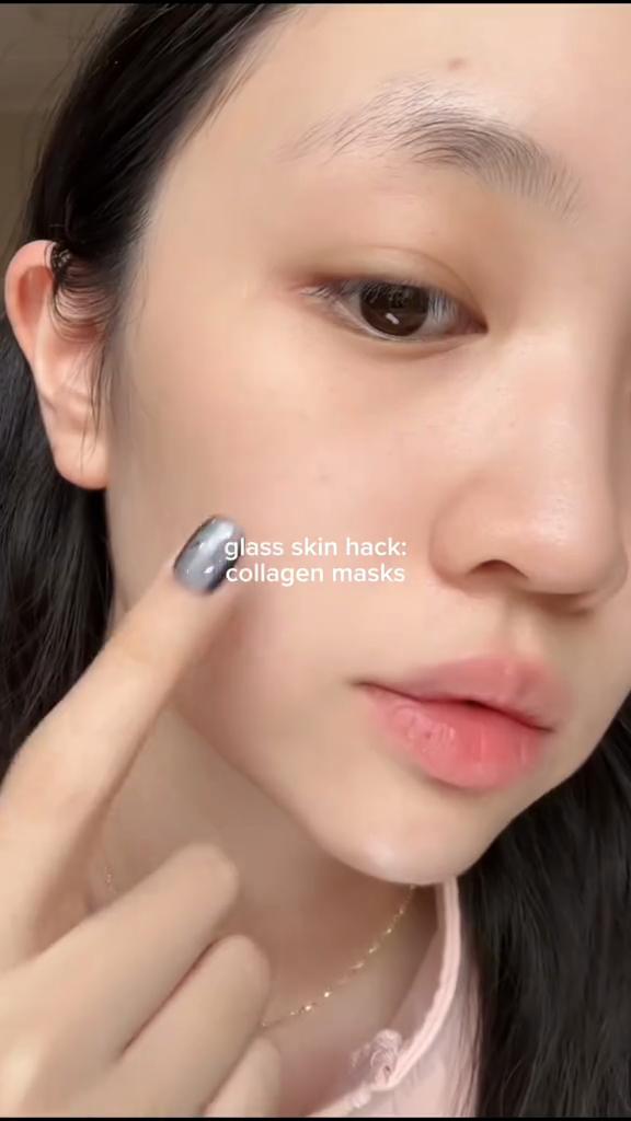 NACIFIC Green Tea Collagen Gel Mask 4EA Soothing, Hydration, Pore Minimizing