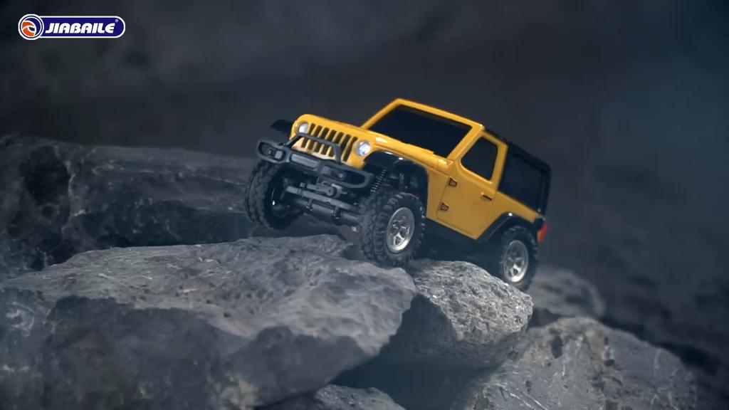 1/36 RC Car 4WD Off-road Climbing Crawler 2.4G Electric Remote Contorl Vehicle RTR Model with LED Lights Toys for Children