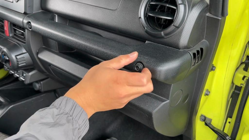 For Suzuki Jimny 2019  Up Car Co-pilot Handle Expand Storage Box Organizer Container Interior Stowing Tidying Accessories