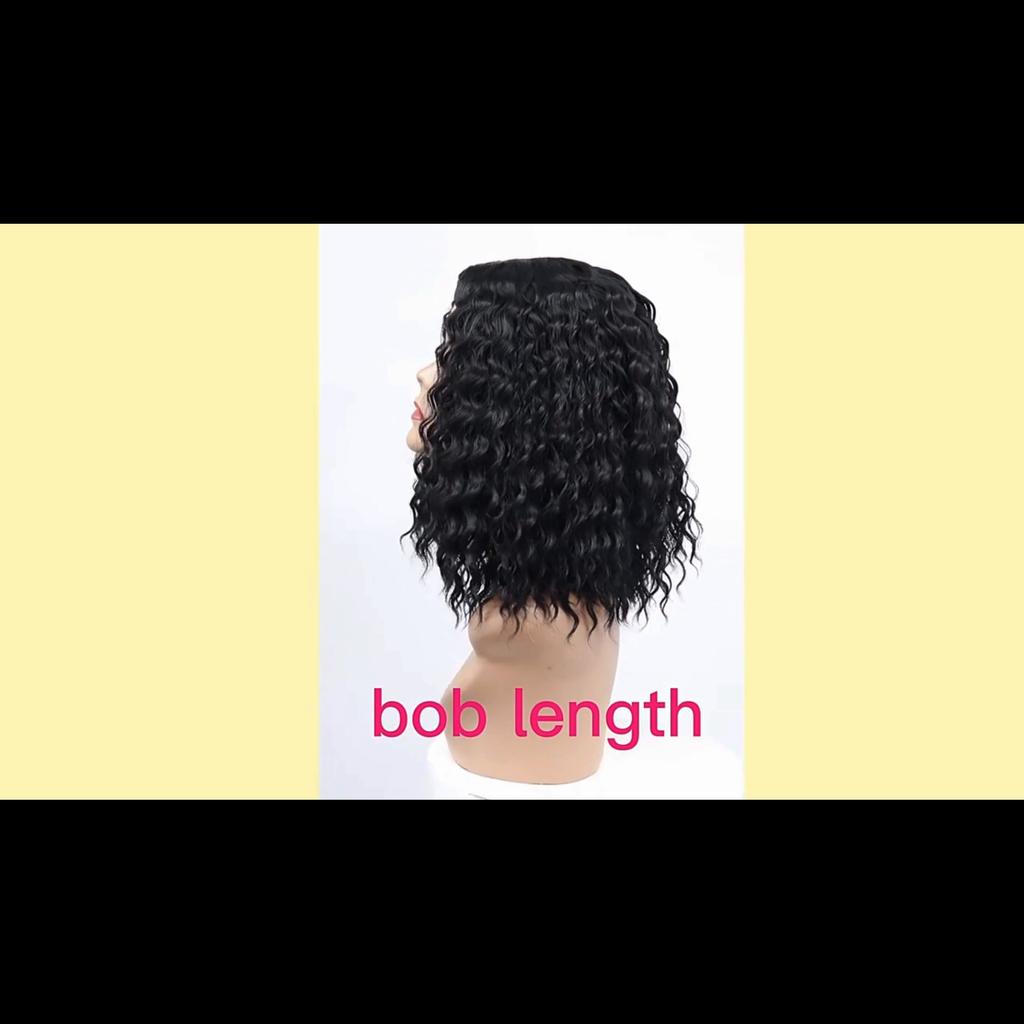 LISI HAIR Afro Women Curly Black Wigs Synthetic Heat Resistant Fiber Long Kinky Curly Wigs Long Wavy Wigs for Party Cosplay Daily Use