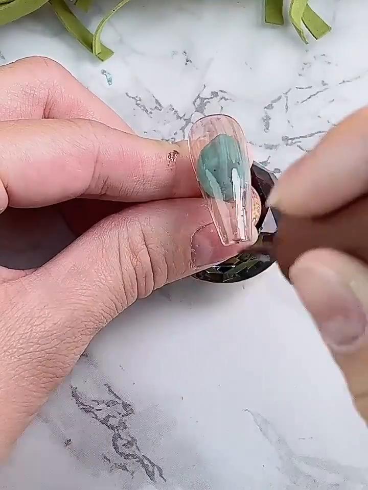 Water Transfer Nail Art Laser Ice Cream Summer 3D Sticker Ocean Manicure Decal Fashion