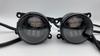 1Pair Car Front Foglight Fog Lamp Daytime Running Lights For Ford Focus Fiesta Explorer Transit Mondeo Edge  LED Fog Lights H11