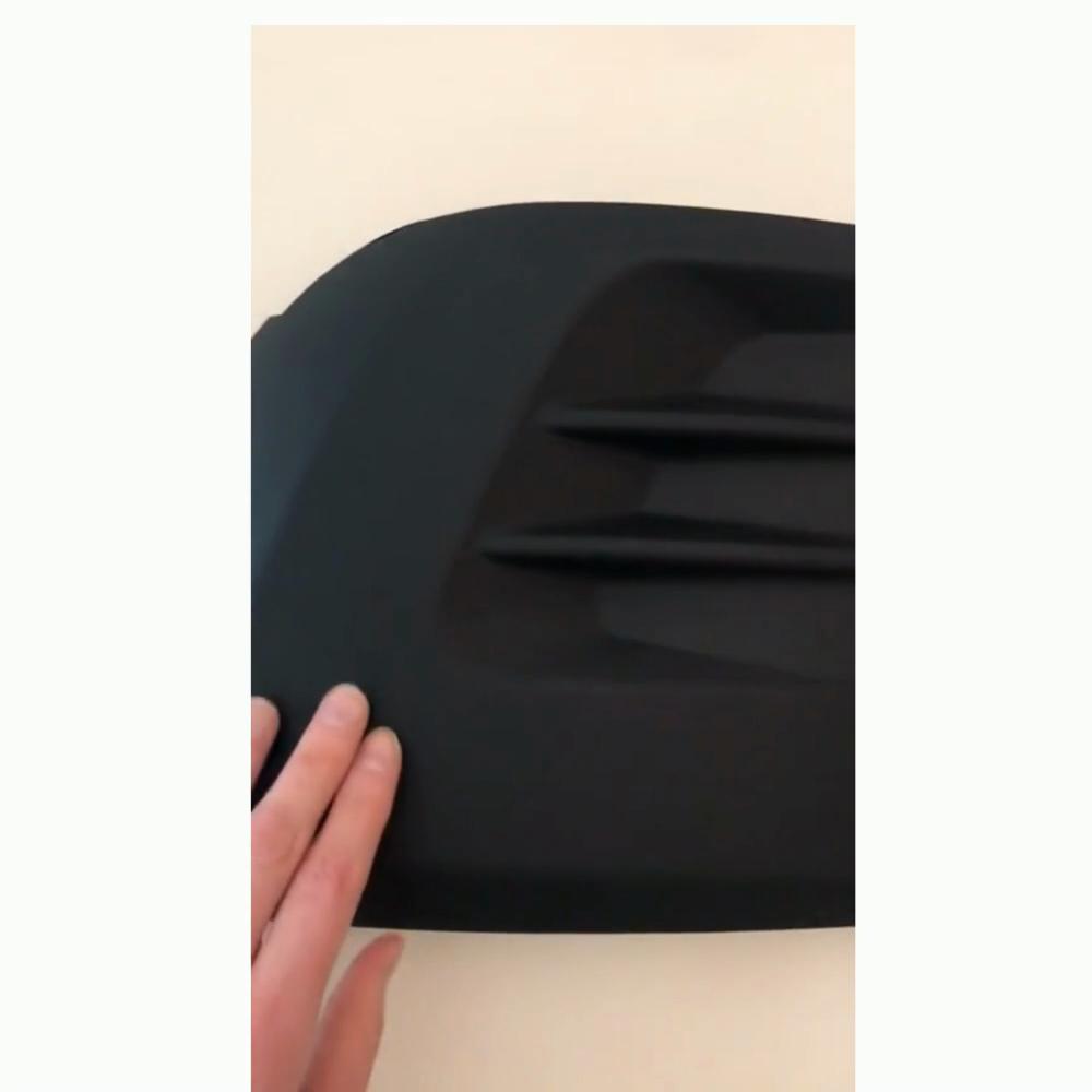 Крышка противотуманной фары, комплект из 2 предметов, левый и правый для Citroen Berlingo Peugeot Partner 2015-2019, черный цвет 1613564580