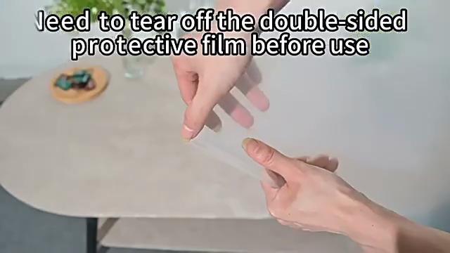 Acrylic Cutting Board with Counter Lip, Clear Cutting Boards for Kitchen Counter, Large Cutting Board Non Slip for Countertop Protector