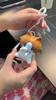 Cute Cat Keyring for Car Keys Funny Keychain Interactive Pull-Leg Kitty Pendant Animal Backpack Keys Lightweight Acrylic Charm Gift Lovers Gifts