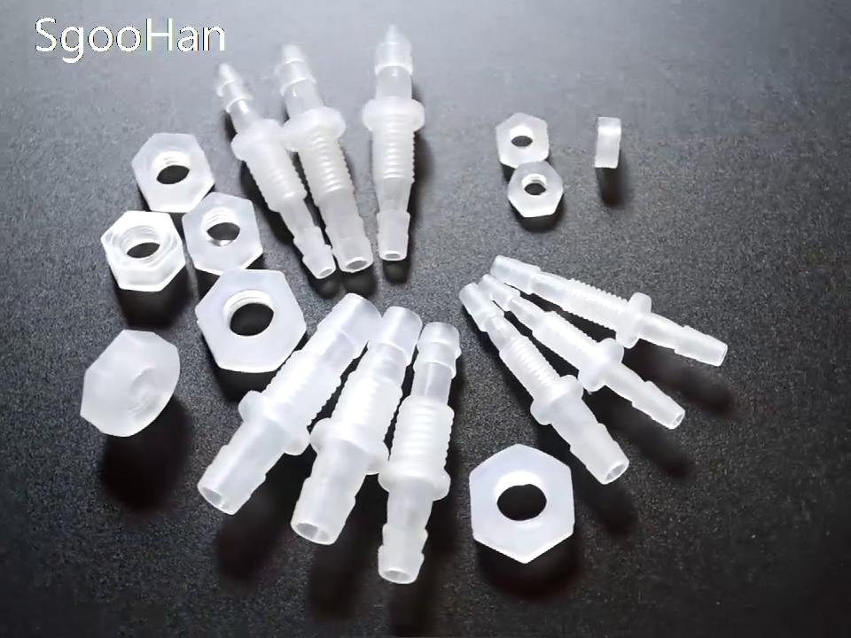10 шт./лот M6~M16 соединительная головка 3~12 мм прямые соединители для аквариума адаптер для шланга воздушного насоса быстроразъемное соединение для полива сада