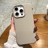 Titanium Gray Camera Control Button Genuine Liquid Silicone Case for iPhone 16 Pro Max Plus Full Shockproof Soft Phone Cover