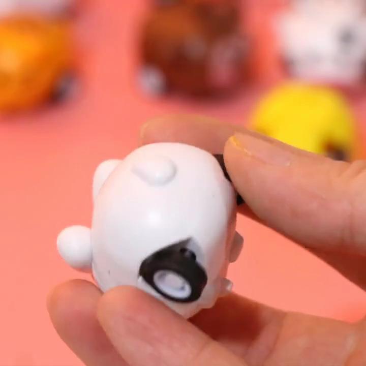 Игрушка машинка-каталка Животное Кролик для детей, малышей и дошкольников Развивает моторику