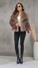 Fur Big Collar Synthetic Fur Coat Short Fashion Imitation Fox Fur Coat Fluffy Plush Women's Clothing