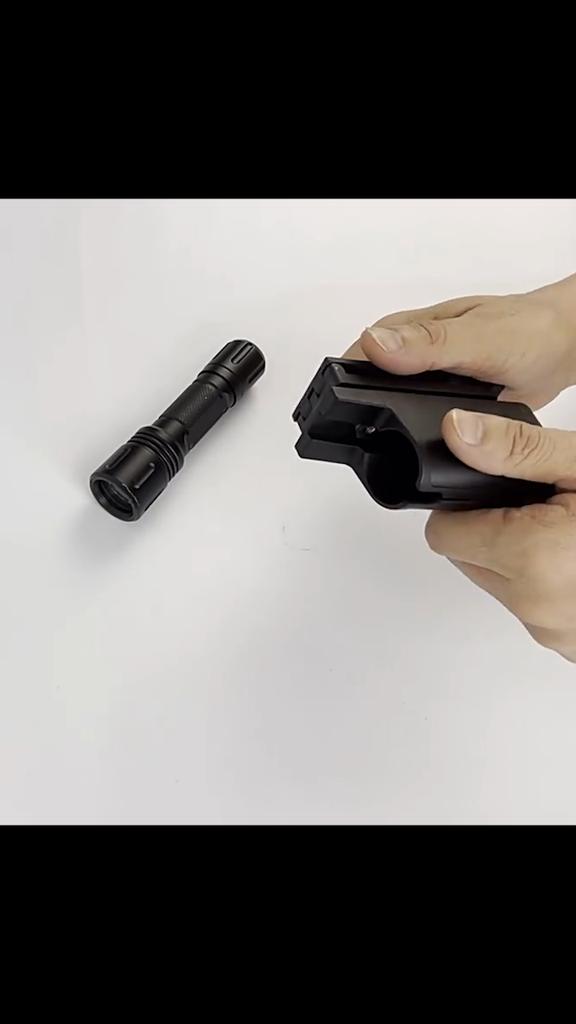 Вращающийся тактический кронштейн для фонаря. Рукав для фонарика. Быстросъемный рукав.