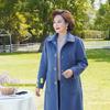 Middle Age Women's Wool & Blends Coats Winter Women's Jackets Elegant Loose Long Outerwears