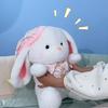 Плюшевая игрушка Лунный Кролик с очень мягким коротким ворсом для комфорта детей и в качестве подарка