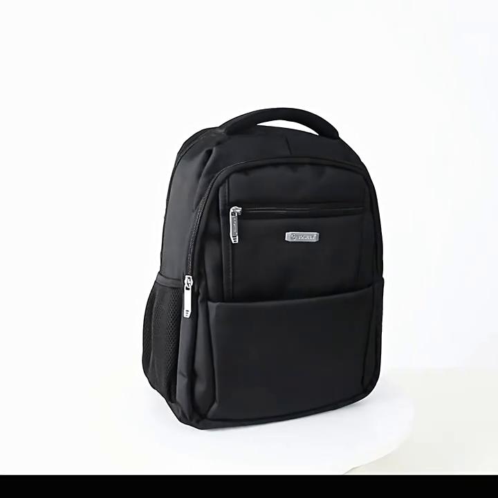 Мужская черная деловая сумка, многофункциональный водонепроницаемый рюкзак для ноутбука, школьная сумка с двумя плечами, большая вместительная дорожная сумка