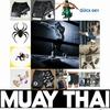 Muay Thai Kick Boxing MMA Shorts Onepiece Pirate Luffy Zoro Swordman Samurai Spider Men Women Unisex Sportswear Training Sport Gym Fitness Workout