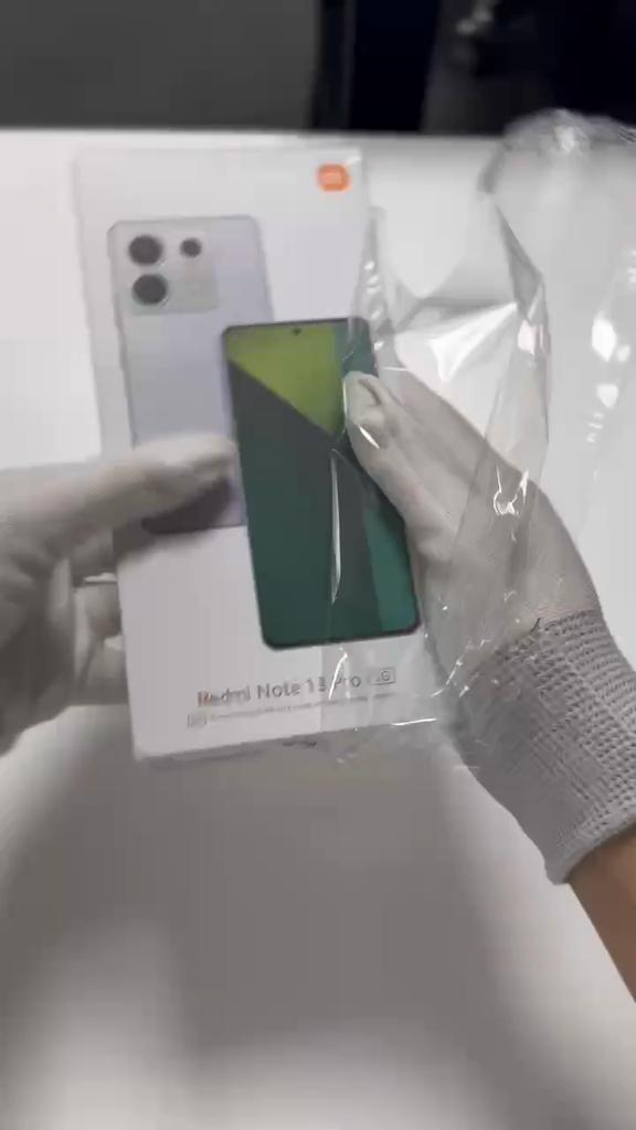 Восстановленный Новый Xiaomi Redmi Note 13 Pro 16 ГБ 512 ГБ Android 6,67 дюйма Второе поколение Snapdragon от Qualcomm Глобальная версия ROM 5G Смартфон