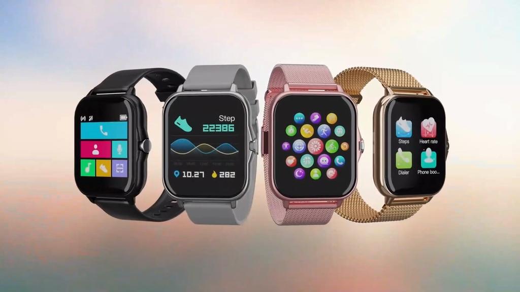 Women Smart Watch Men Color Screen Full Touch Bluetooth Call Smart Bracelet Life Waterproof Fitness Tracker Smartwatch