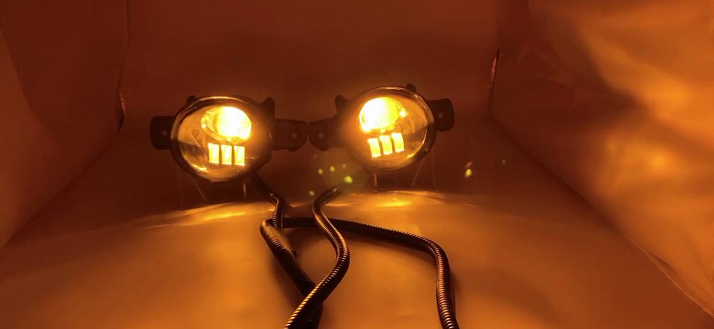 1 пара автомобильных передних противотуманных фар, дневные ходовые огни для Nissan Altima Teana 2019 2020 2021, светодиодные противотуманные фары H11 12V