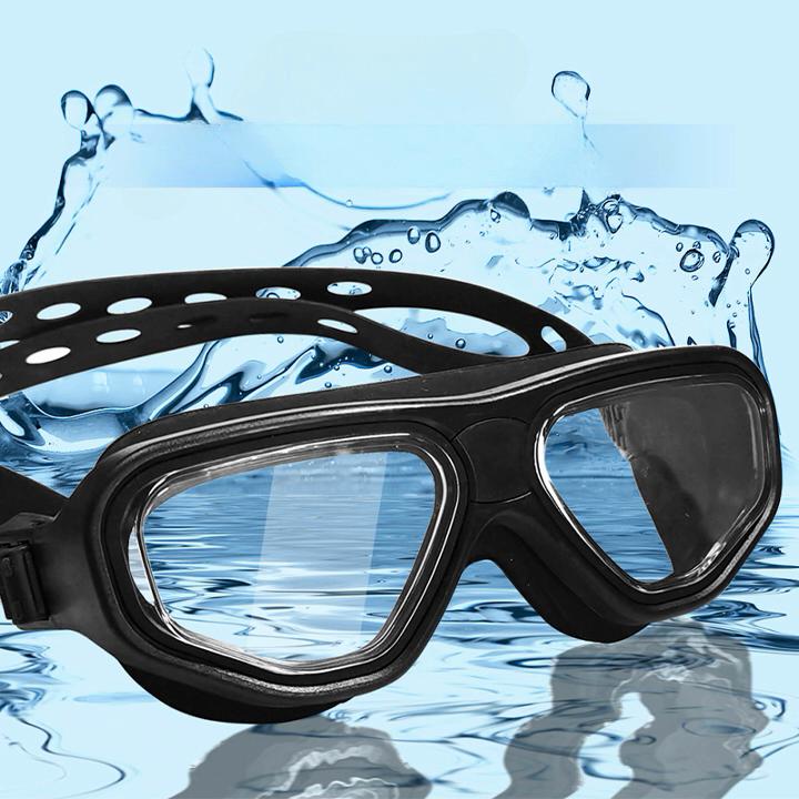 Adult Swimming Goggles Men's and Women's Anti Fog High-definition Transparent Large Frame Professional Swimming Goggles Goggles Diving Goggles