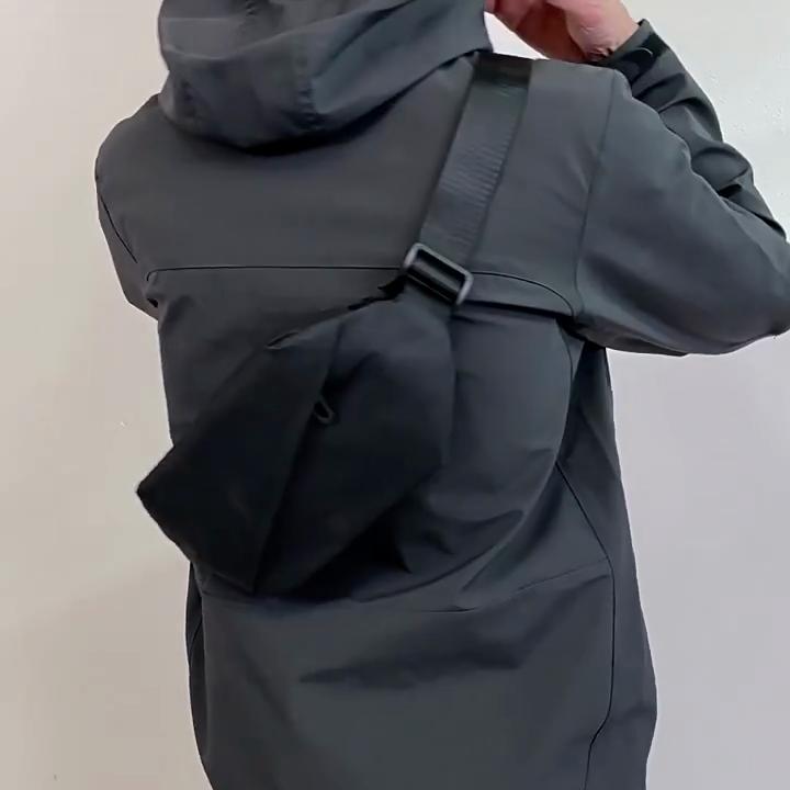 Unisex Waist Bag Chest Bag Crossbody Bag Hip Waist Pack Belt Purse Canvas