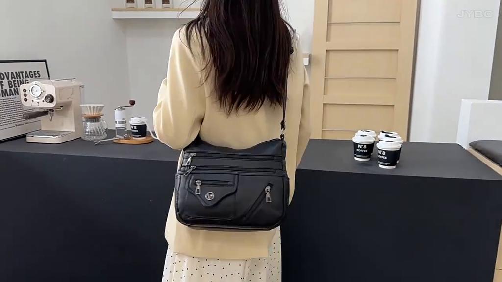 Женская многослойная сумка Сумка для мамы Сумка через плечо через плечо