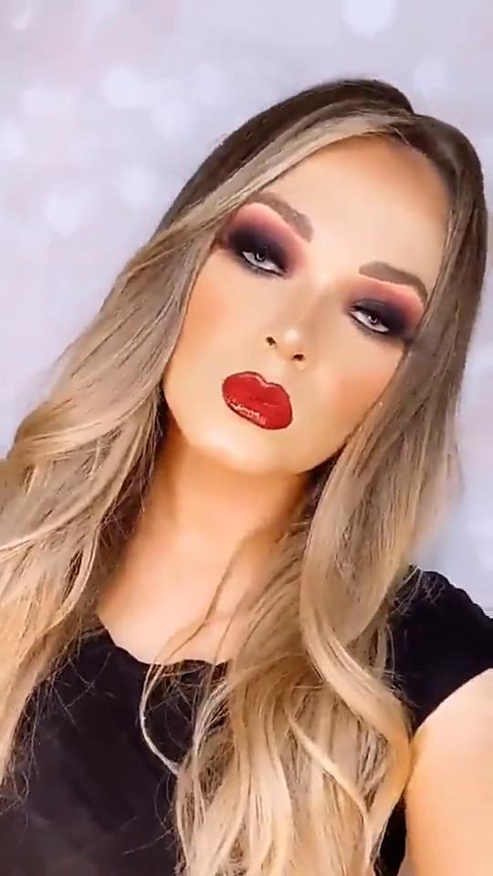 MISS WIG Ombre Brown Red Black Orange Color Long Water Wave Hairstyle Wigs For Women Synthetic Hair High Temperature Fiber Average Size