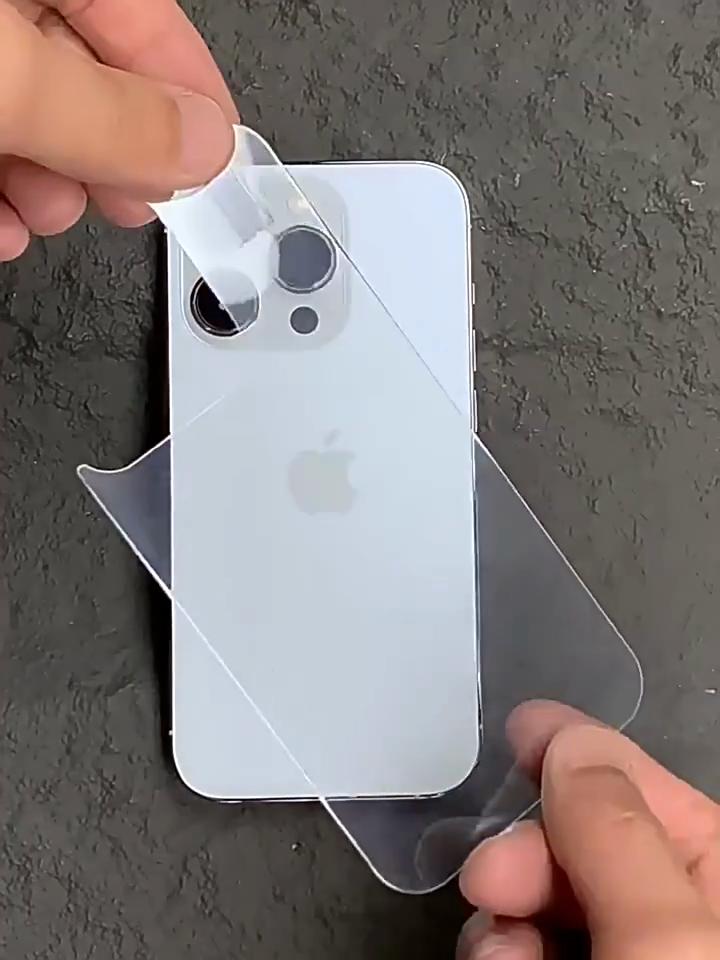 3 шт. Закаленное стекло для заднего экрана для iPhone 16 15 14 13 12 11 Pro Max Plus Mini 7/8 X XR XSmax Телефоны Защитные пленки для заднего экрана