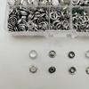 DIY 10mm Snap Button Kit - Pearl Finish 5-Claw Studs & Stainless Steel Pliers - Clothing Fastener Repair Set