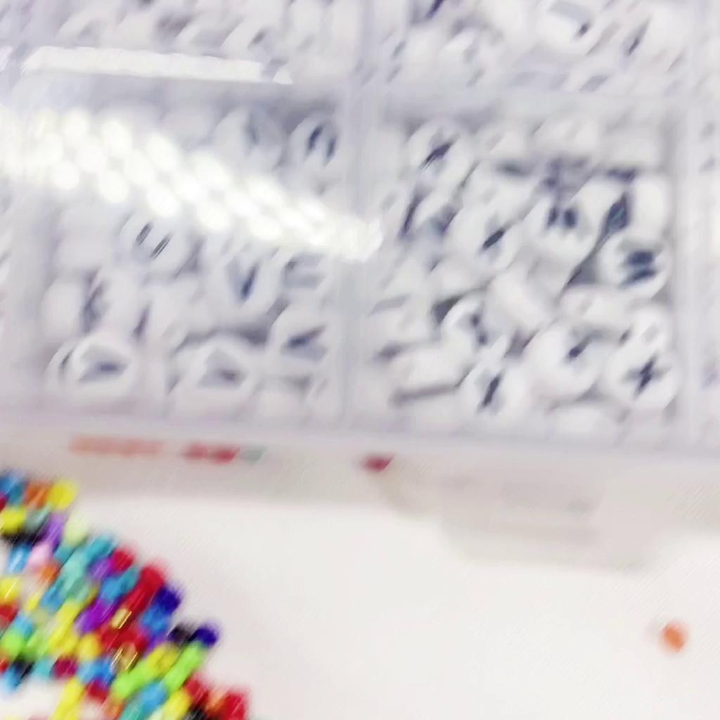 1 компл./кор. 5000 шт. акриловые бусины с буквами бисер для DIY аксессуары для изготовления ювелирных изделий