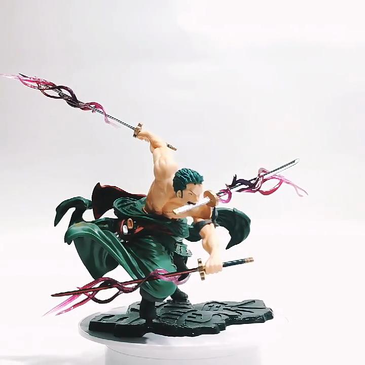 Фигурка Действия One Piece Ророноа Зоро Стиль Трех Мечей Санторю Три Тысячи Миров Коллекционная Модель Подарок