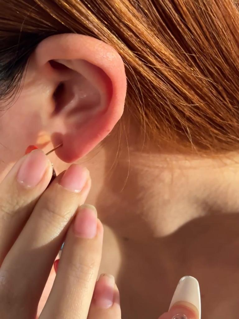 Summer New Blue Turquoise Stone Red Coral Earrings Women's Jewelry Beach Vacation Ethnic Style Jewelry Drop Earrings