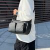 Men's Crossbody Bag Multifunctional Shoulder Bag Sports Chest Bag Waterproof Small Hobo Bag
