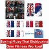 Tee Tank Top United Kingdom UK England British Britain MMA Boxing Muay Thai Sleeveless National Flag 3D Print Unisex Training Fitness Workout Sport