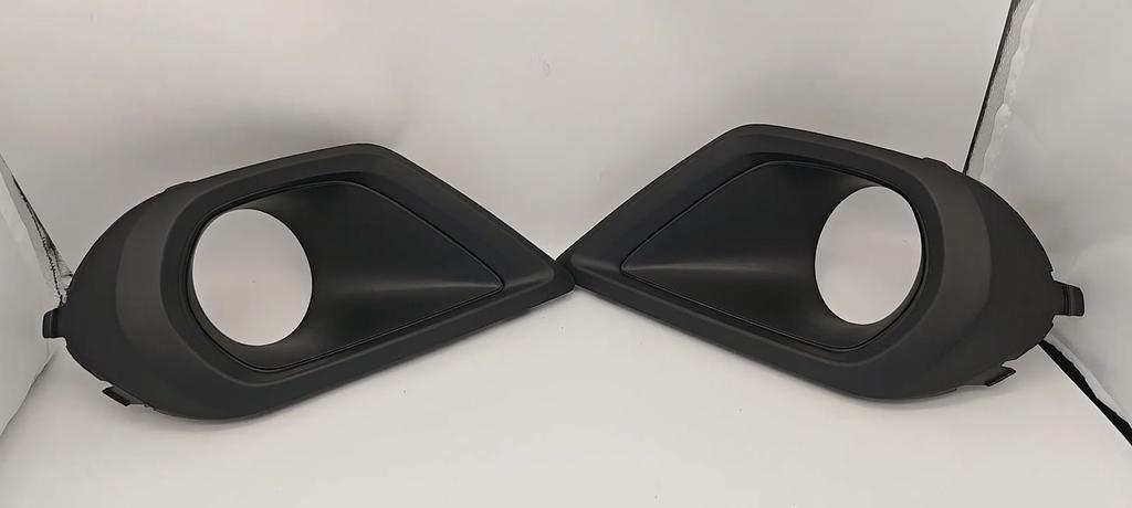 Front Fog Light Cover Lower Bumper Foglight Hole Grilles Decoration Bezel Fit for Subaru Forester 2014 2015 2016