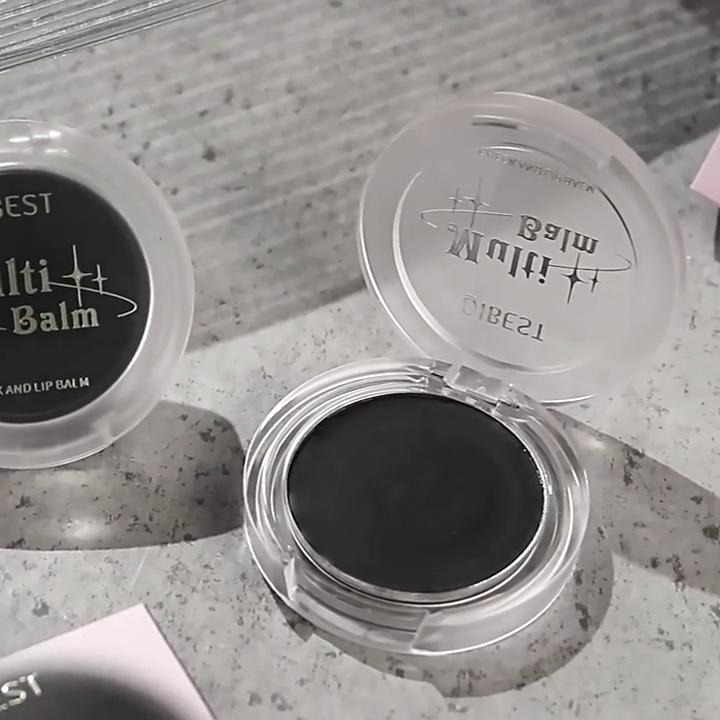 Multi Functional Warm Powder Blusher Black Transparent Crystal Magic Gel Natural Nude Makeup Lip and Cheek Dual-use Makeup