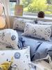 Домашний текстиль Little Floral Princess Wind Комплект из четырех предметов, простыня Girl Heart Постельное белье Комплект из трех предметов для спальни