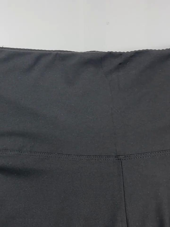 Женские расклешенные штаны для йоги с высокой талией и широкими штанинами больших размеров XL-5XL для занятий в спортзале, бега, повседневной одежды