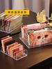 2 шт. Органайзер для макияжа с 7 отделениями Настольная витрина для палеток теней для век Полка для румян и косметики Держатель для хранения инструментов для макияжа